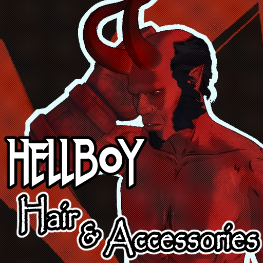 Hellboy [Hair and Accessories]