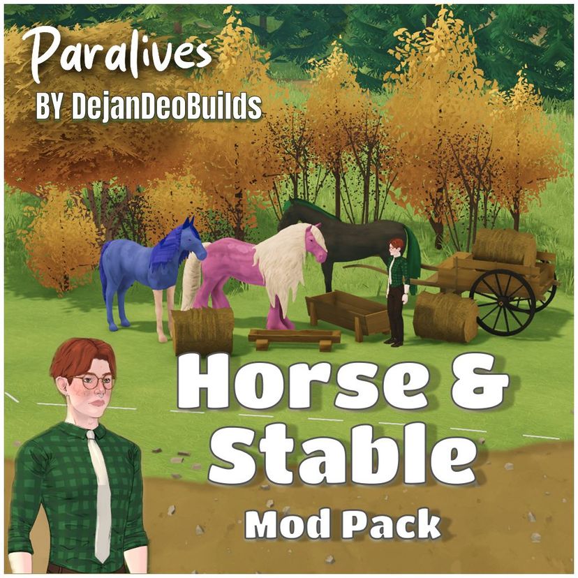 Horse and Stable Mod Pack
