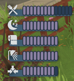 Dusty Purple Needs UI