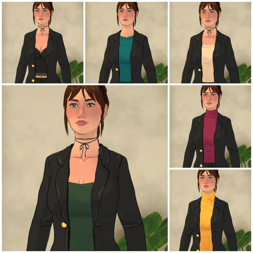 More top options under tuxedo blazer