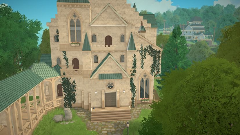 Castle near museum