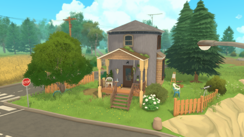 Silly Silo House