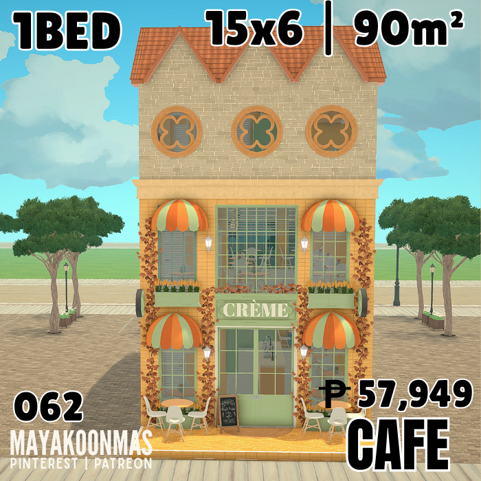 062 | CAFE 1BED 15X6