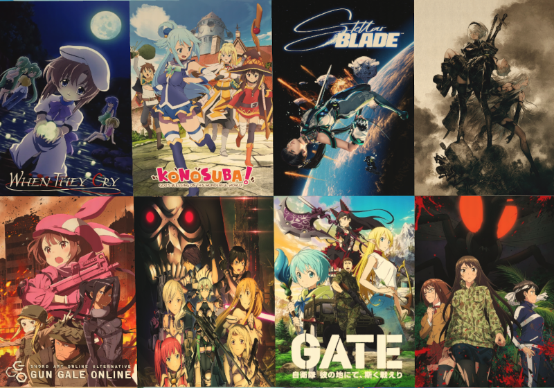 AnimeandVideoGamePosters