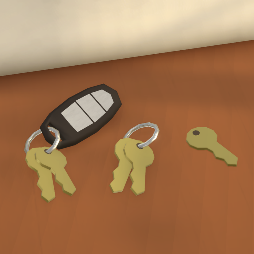 Keys Clutter Objects