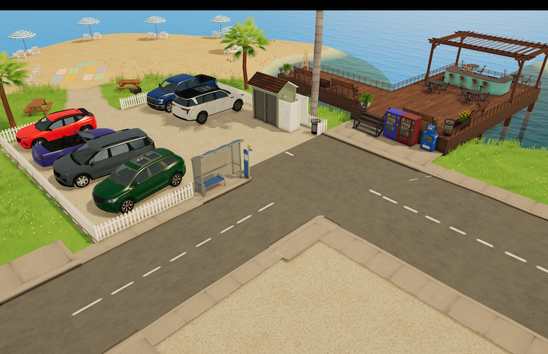Community Beach Lot w/ Bar
