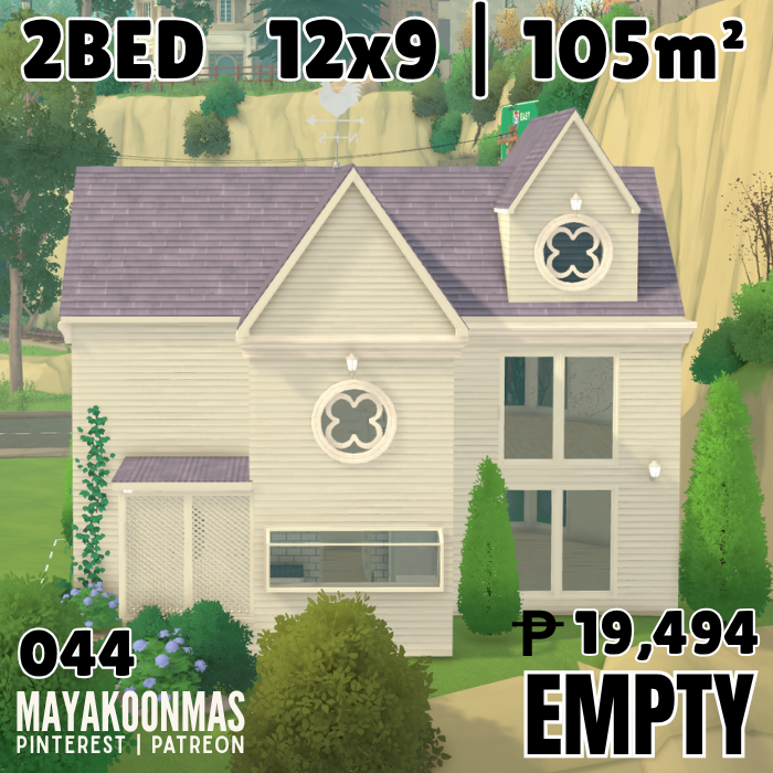 044 | EMPTY | 2BED | 105m²