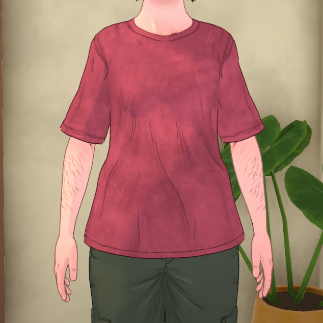 Blank Faded Oversized T-Shirt