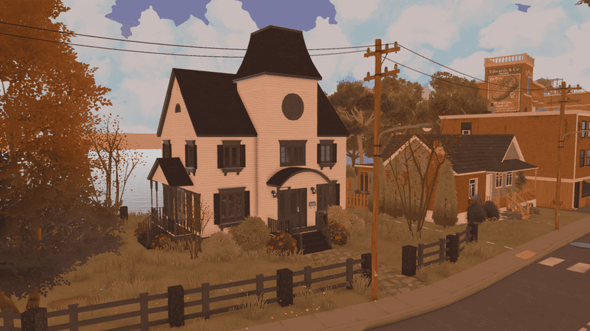 Spooky Seaside Home