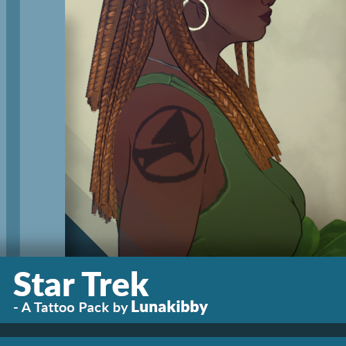 Star Trek - A Tattoo Pack [LKBY]