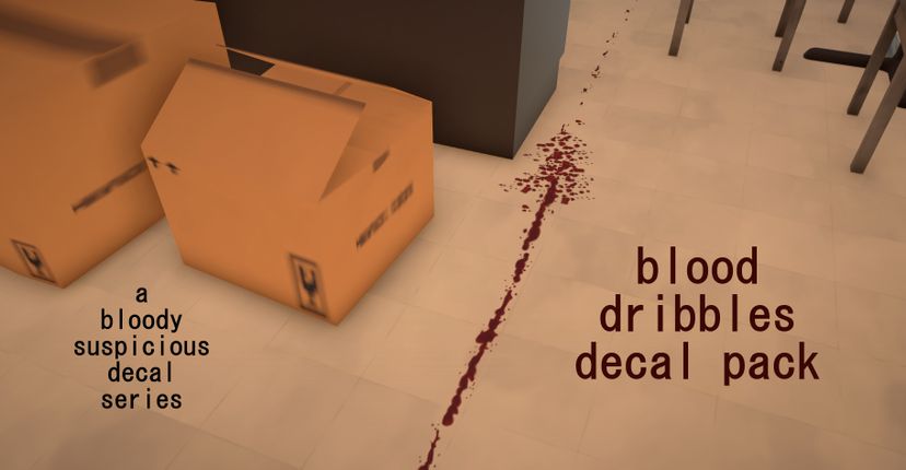 Bloody Dribbles Decal Pack