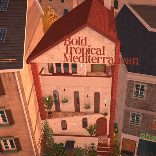 Bold Mediterranean house