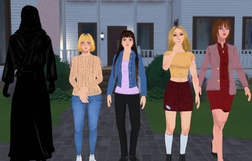 SCREAM1  Ghostface&girls
