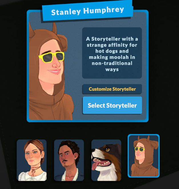 Stanley Humphrey Storyteller
