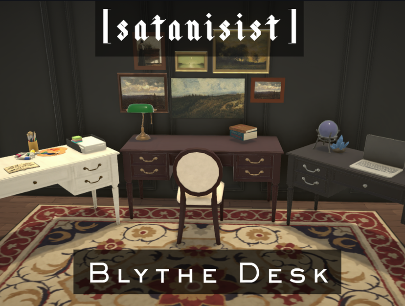 [satanisist] Blythe Desk