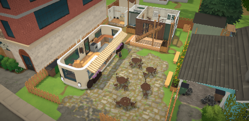 seffiecake - Van Cafe with Mini Container House