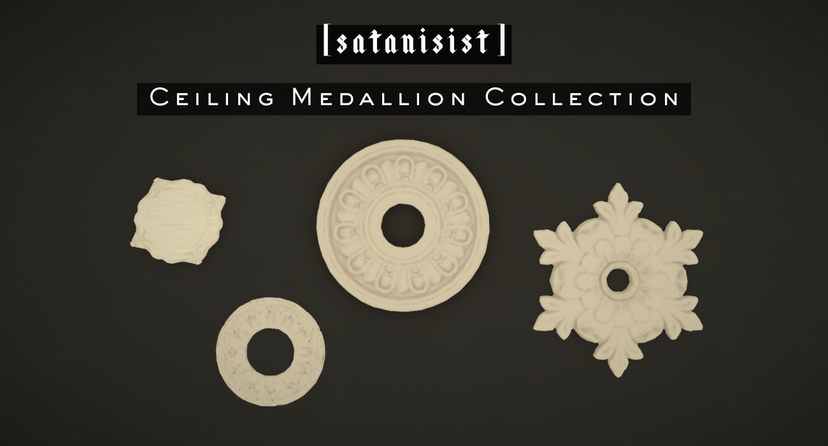 [satanisist] Ceiling Medallion Collection