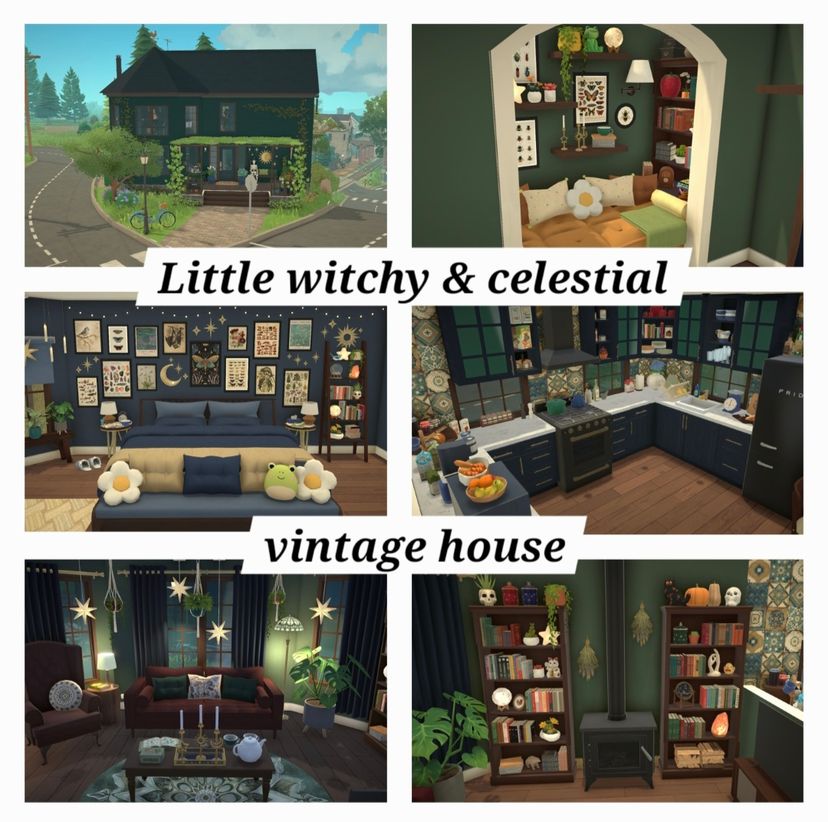 [FlaviaForesta] Little witchy & celestial vintage house