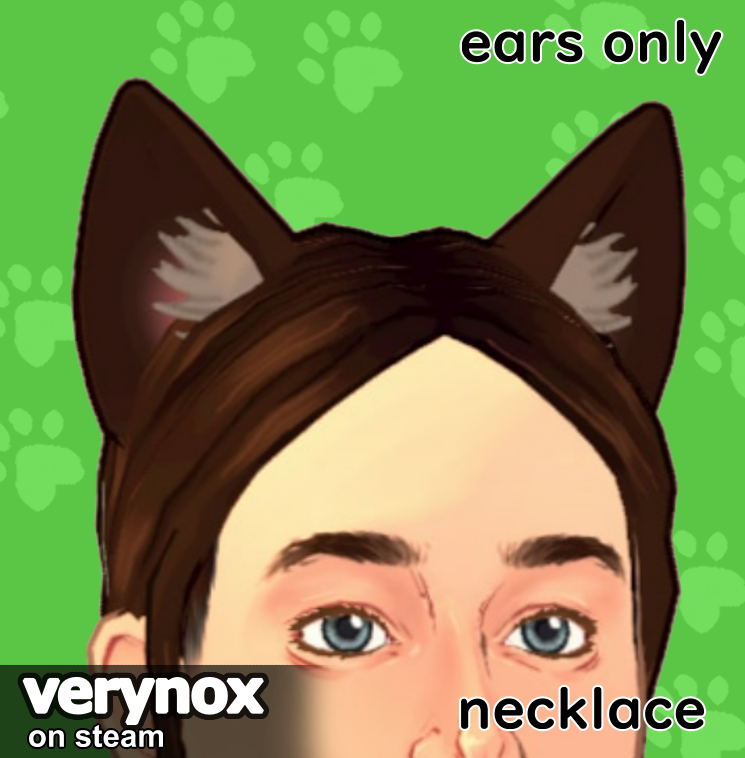 Cat Ears (necklace slot)