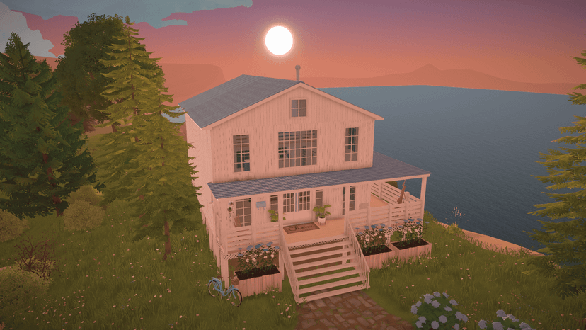 The Blue Lighthouse