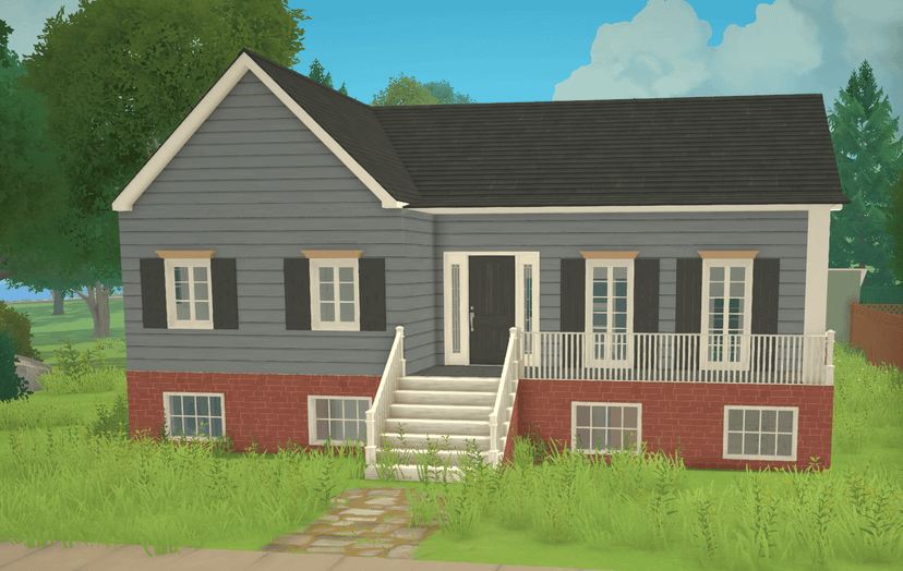 Split level 3 bed house