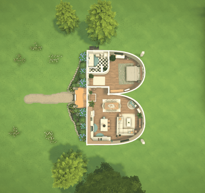 B SHAPED HOUSE