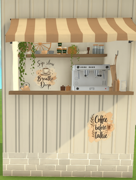 [NR] Coffee Kiosk Decals