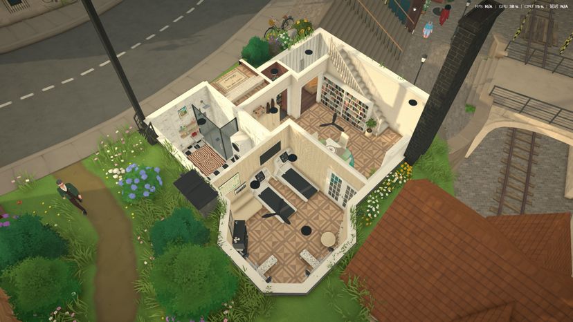 Mixed-style house