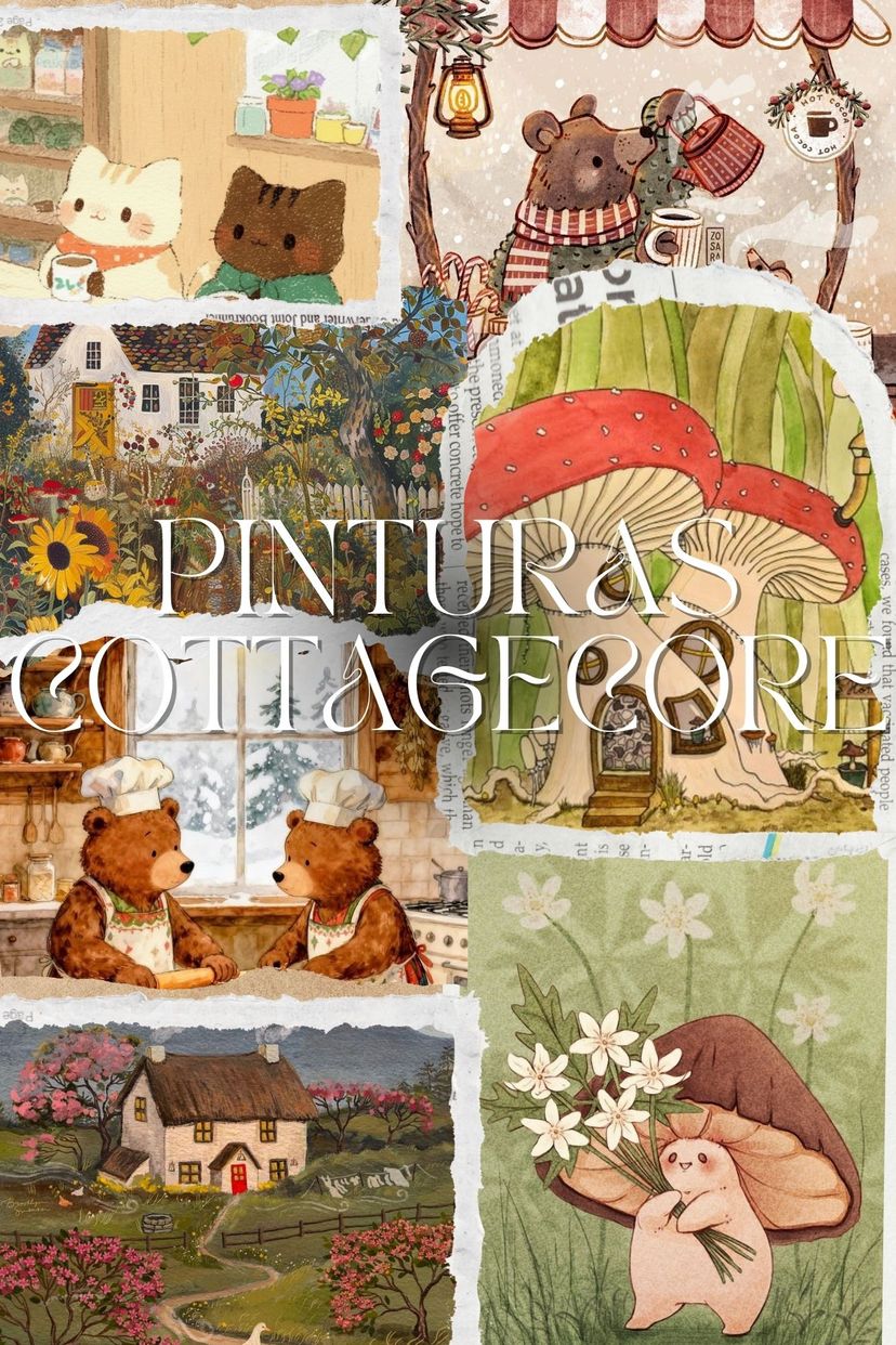 Pinturas Cottagecore