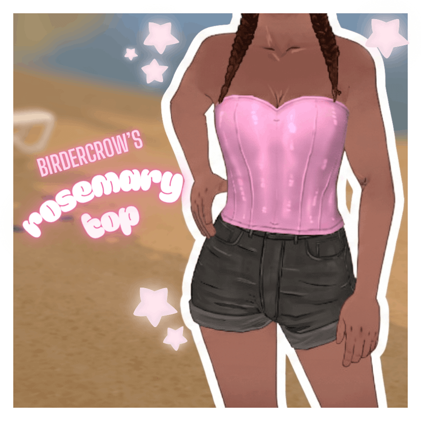 [birdercrow] Rosemary Corset Top