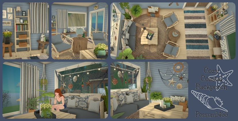 Cozy Coastal Backporch