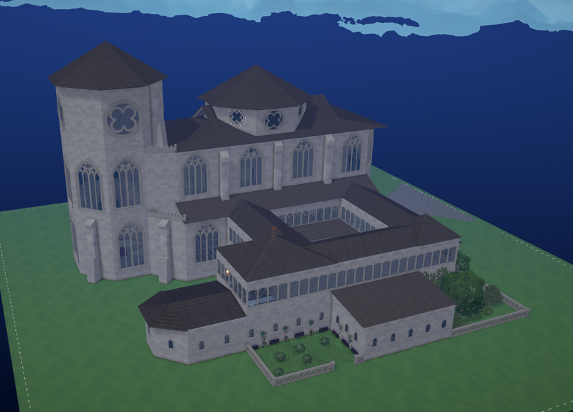 Cathedral with monastery
