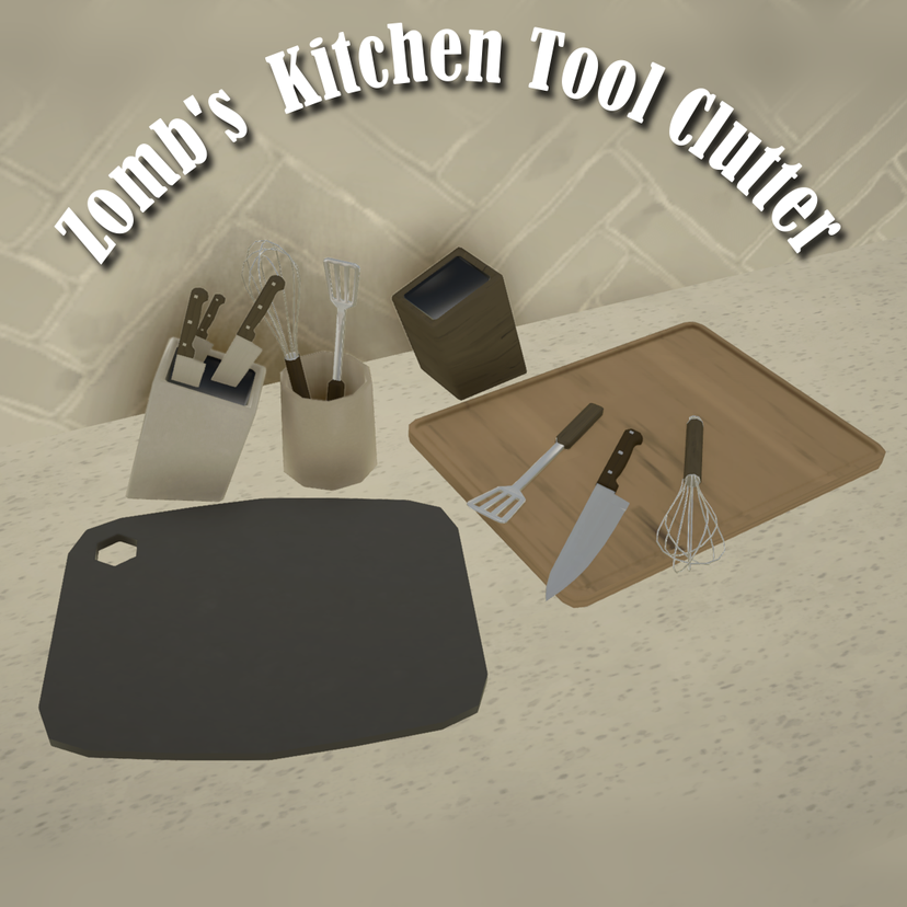 [Zomb] Kitchen Tool Clutter