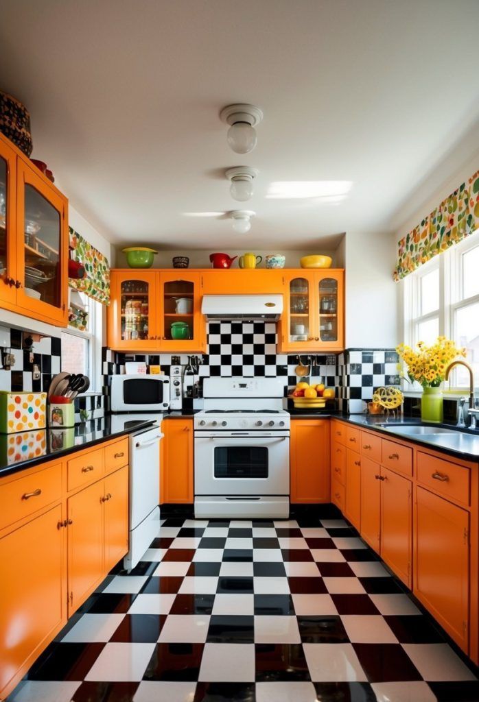 Checkered Kitchen