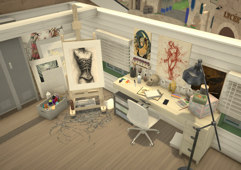 L'atelier / Artist workshop