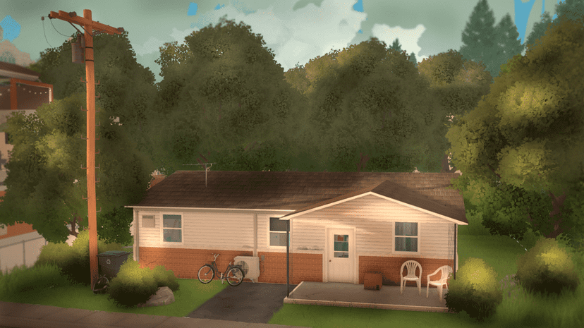 student rented home