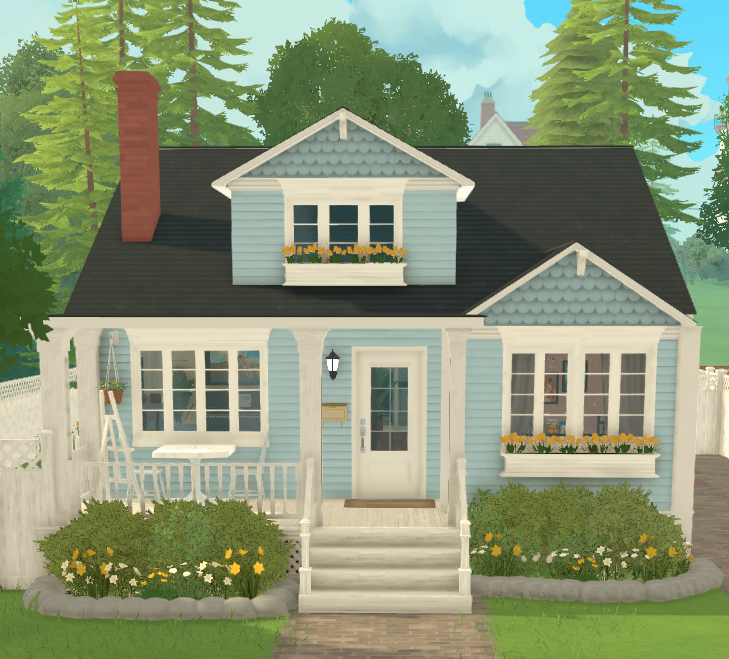 Starter Home | Blue Suburban
