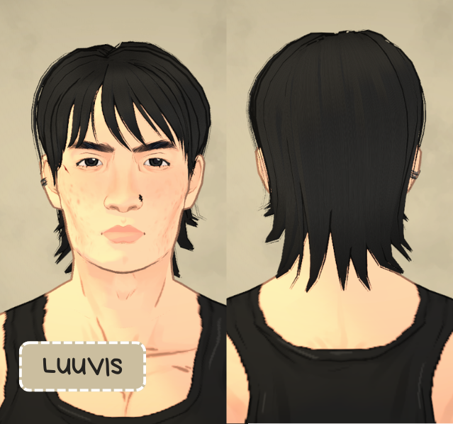 {luuvis} Ian's Hair