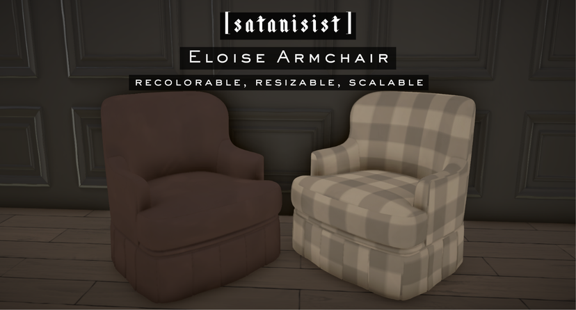 [satanisist] Eloise Armchair