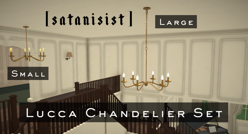[satanisist] Lucca Chandelier