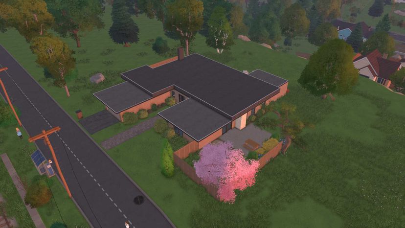 Modern family house