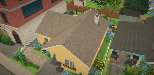 Classic 4 members family house