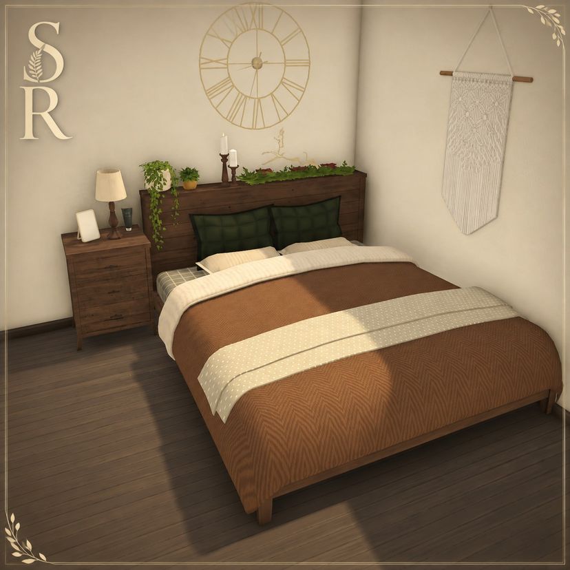 [SR] Large cozy bed 🌿
