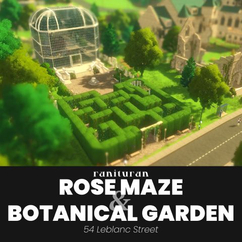 Rose Maze and Botanical Garden