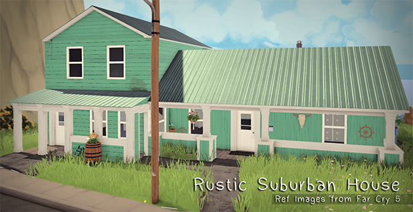 Rustic Suburban Home