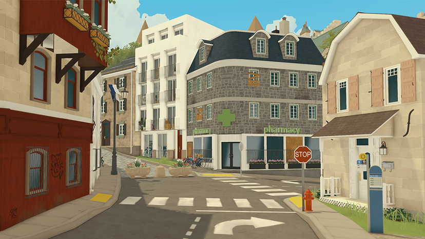 parisian apartment building