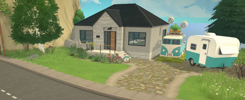 Simple modern family beach house <44k