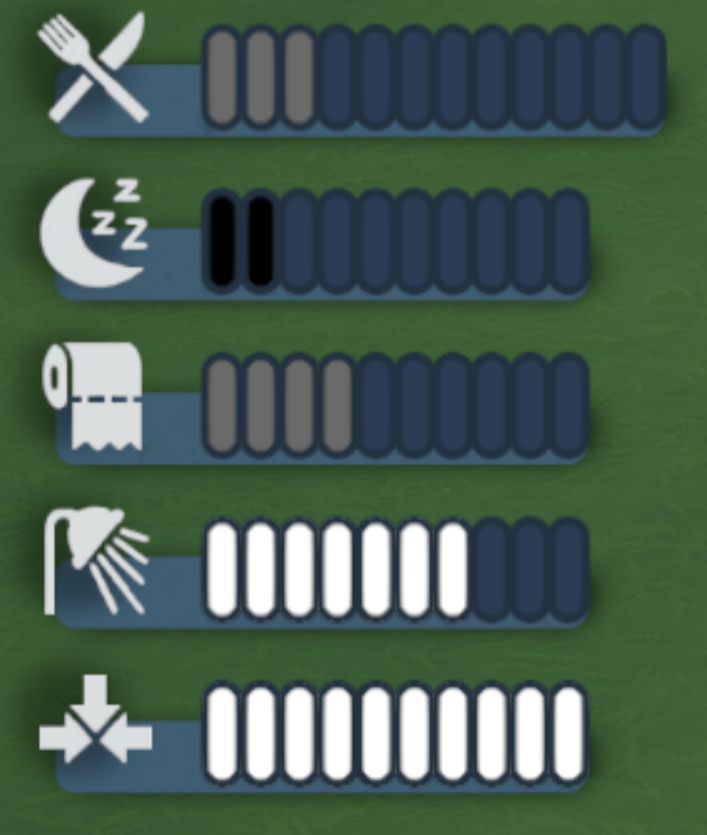 Black n White Needs UI