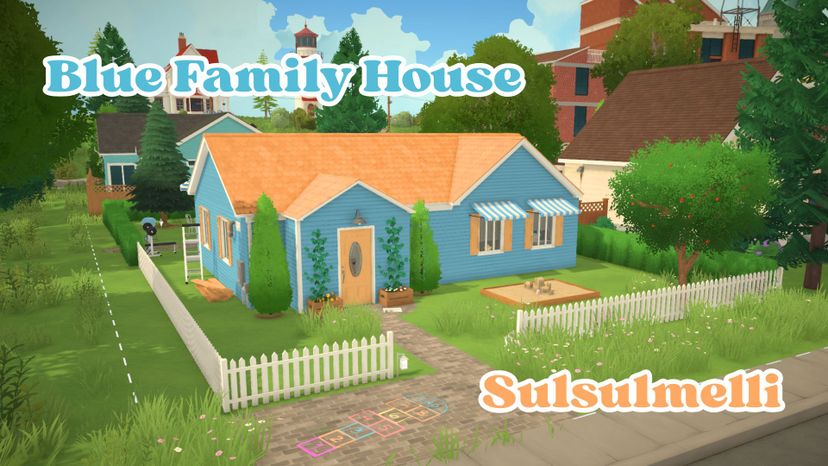 Blue Family Home