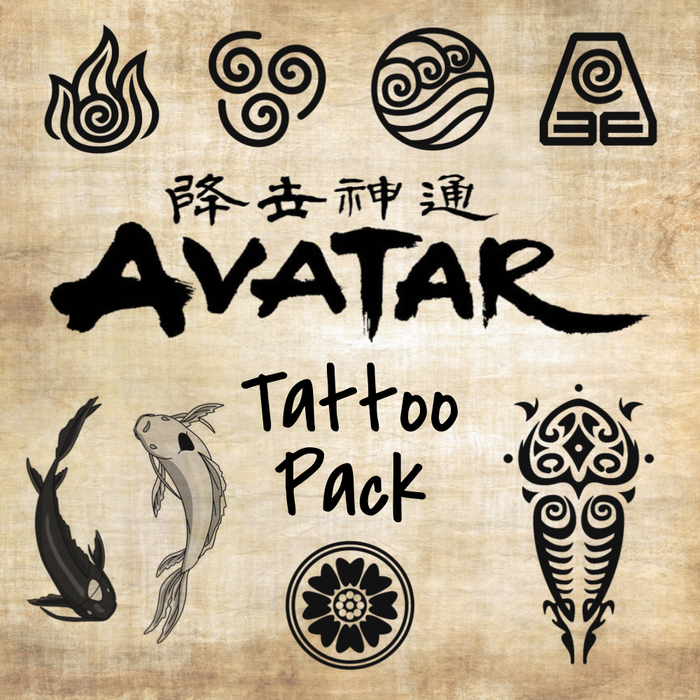 {Avatar Tattoo Pack}